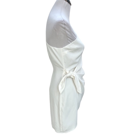Amanda Uprichard REVOLVE Conetta Mini Dress Ivory White Size Small - Picture 3 of 9